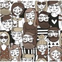 Les visages sticker autocollant interrupteur