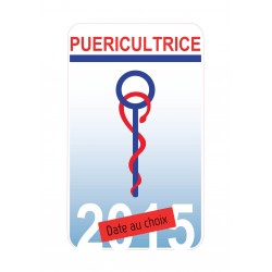 Caducée Puericultrice 