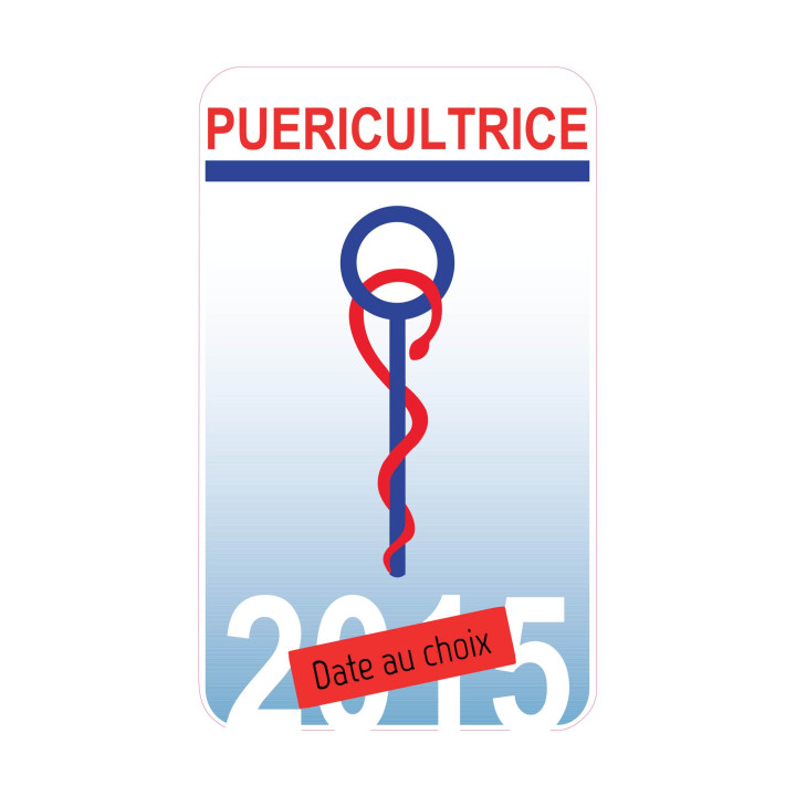 Caducée Puericultrice 