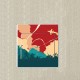Stickers whale wall sticker sticker switch