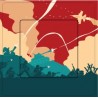 Stickers whale wall sticker sticker switch
