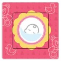 Bébé en fleur sticker autocollant interrupteur