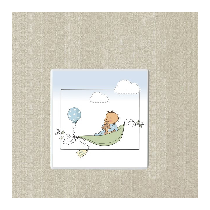 Bateau sticker autocollant interrupteur