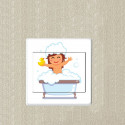Adesivi balena wall sticker adesivo interruttore