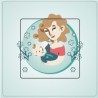 Adesivi balena wall sticker adesivo interruttore