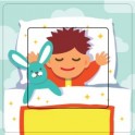 Bébé garçon qui dort sticker autocollant interrupteur