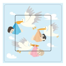 Stickers whale wall sticker sticker switch
