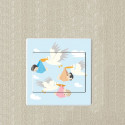 Adesivi balena wall sticker adesivo interruttore