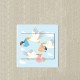 Stickers whale wall sticker sticker switch