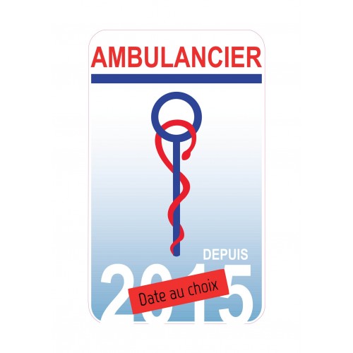 Caducée Ambulancier Date