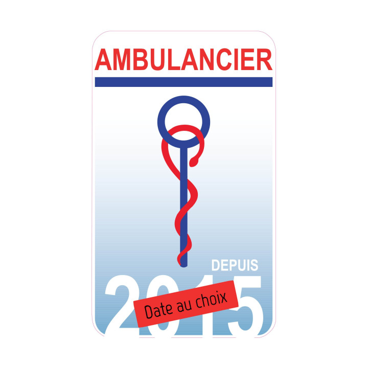 Caducée Ambulancier Date