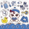 Stickers whale wall sticker sticker switch