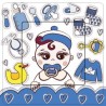 Adesivi balena wall sticker adesivo interruttore