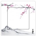 Fleurs de sakura sticker autocollant interrupteur