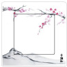 Fleurs de sakura sticker autocollant interrupteur