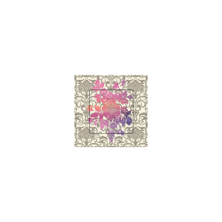 Fleur de mariage sticker autocollant interrupteur