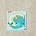 Adesivi balena wall sticker adesivo interruttore