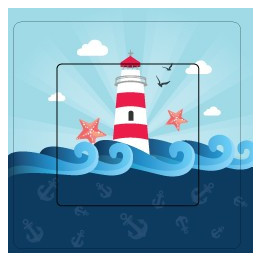 Phare sticker autocollant interrupteur