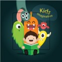 Imagination de Kid sticker autocollant interrupteur