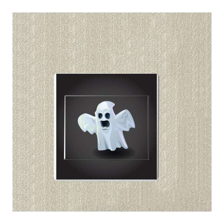 Fantôme sticker autocollant interrupteur