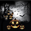 Halloween sticker autocollant interrupteur