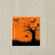Halloween 1 sticker autocollant interrupteur