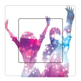 Sticker wal sticker aufkleber schalter