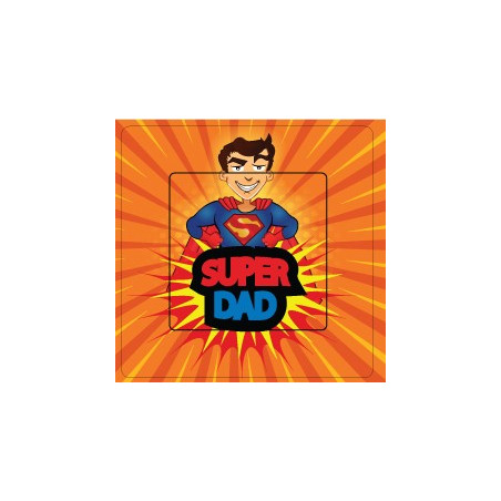 Super papa sticker autocollant interrupteur