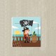 Stickers landscape beach wall sticker sticker switch