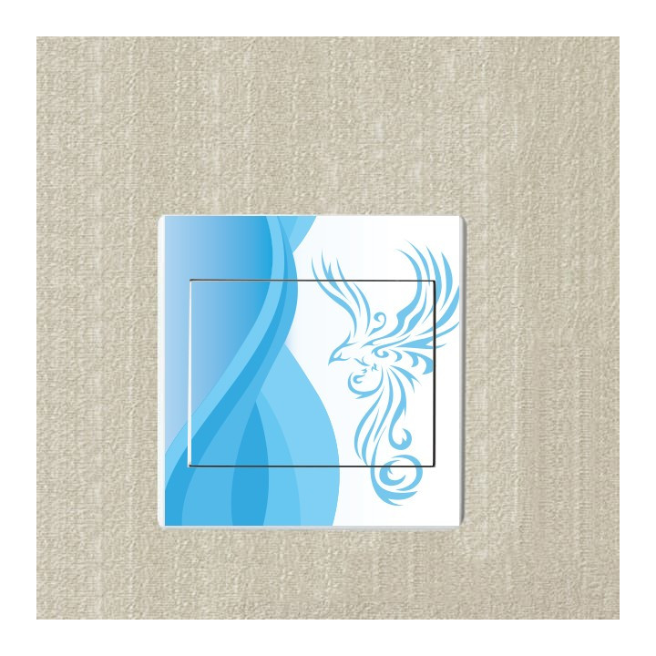 Phénix sticker autocollant interrupteur