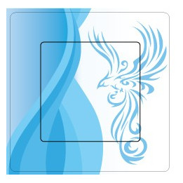 Stickers whale wall sticker sticker switch
