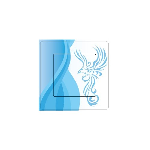 Pegatinas de la ballena etiqueta engomada de la pared de la etiqueta engomada del interruptor