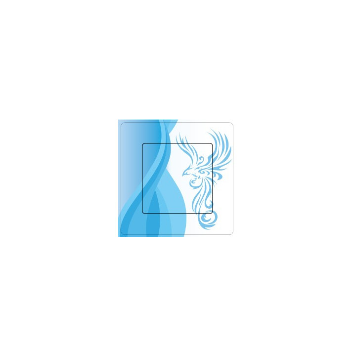 Phénix sticker autocollant interrupteur