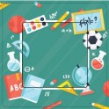 Éléments d'éducation sticker autocollant interrupteur