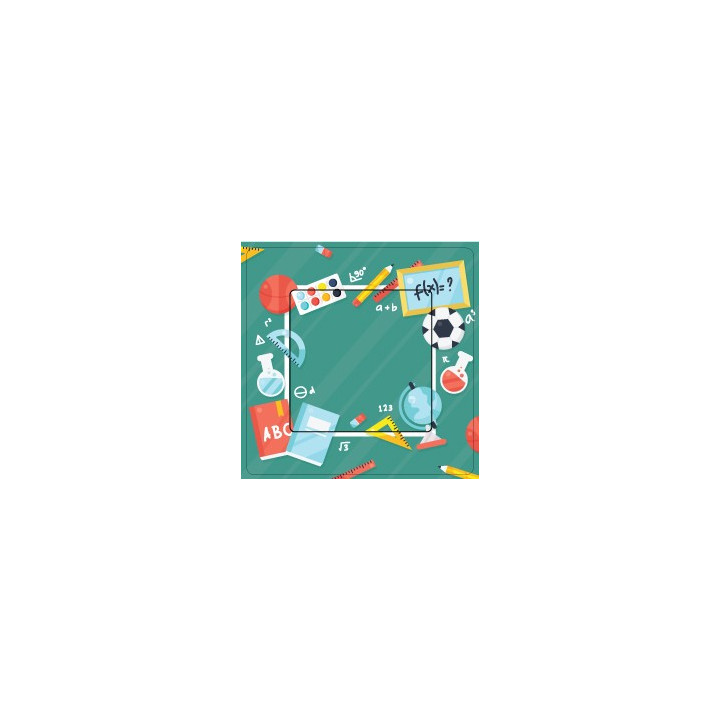 Éléments d'éducation sticker autocollant interrupteur