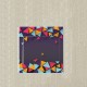 Abstrait triangles sticker autocollant interrupteur