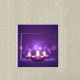 Bougie Diwali sticker autocollant interrupteur