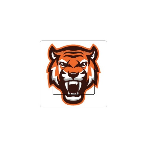 Tigre sticker autocollant interrupteur