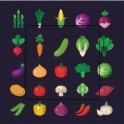 Des légumes sticker autocollant interrupteur