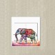 Holi éléphant sticker autocollant interrupteur