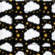Étoiles sticker autocollant interrupteur