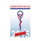 Caduceo Assistente-di-vita Data sticker adesivo