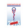 Caduceus-Assistentin-des-lebens Datum sticker aufkleber