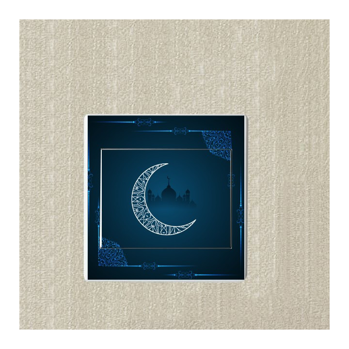 Nuit de lune sticker autocollant interrupteur