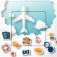 Stickers whale wall sticker sticker switch
