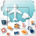 Vacances sticker autocollant interrupteur