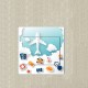 Stickers whale wall sticker sticker switch