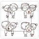 Valentin sticker autocollant interrupteur
