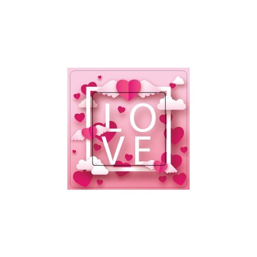 La Saint Valentin sticker autocollant interrupteur