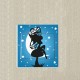 Fée de nuit sticker autocollant interrupteur
